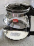 紫丁香 2L耐热玻璃茶壶不锈钢可拆洗过滤内胆加厚玻璃花茶壶S825 实拍图