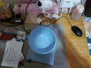 巧居巧具（qiao ju qiao ju）特大号饭碗泡面碗汤碗沙拉碗微波炉碗面条碗单个大碗 两个装【蓝色】 晒单实拍图