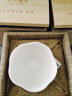 苏氏陶瓷（SUSHI CERAMICS）羊脂玉功夫茶杯中国白花瓣荷口个人杯子猪油白陶瓷主人杯（亮光） 花瓣荷口杯 晒单实拍图