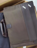 联想ThinkPad笔记本电脑包14英寸13英寸超薄笔记本手提包 内胆+单肩包套装(棕色) 实拍图