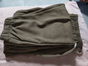 顶峰保罗（Dingfengbaoluo）麂皮绒裤子男士秋季休闲裤束脚宽松运动潮牌重磅K575咖啡XL 实拍图