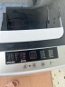奥克斯（AUX）全自动洗衣机 智能波轮洗脱一体机 家用小型迷你宿舍租房 一键洗涤 带甩干 HB55Q100-A20399【5.5公斤推荐款】 实拍图