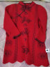 迷你巴拉巴拉女童连衣裙新年设计师针织复古旗袍裙子231123111003中国红100 晒单实拍图