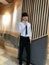 啄木鸟（TUCANO）长袖衬衫男士日系复古翻领格子衬衣宽松休闲百搭痞帅上衣服外套男 实拍图