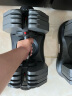 AtivaFit可调节哑铃40kg男士大重量家用练手臂肌肉健身器材纯钢 泰坦款40kg*2（一对总重160斤） 晒单实拍图