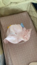 兔伊梦（TuYiMeng）婴儿帽子春秋薄款纯棉可调节夏季儿童遮阳帽春款男童女宝宝渔夫帽 smile爱心 布浅粉 3-24个月(40-48cm 可调节) 实拍图