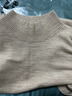 深呼吸DEEP BREATH女装可机洗纯羊毛打底针织衫女A300962 燕麦 【1-6码预售11.24发】 M (3) 实拍图