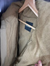 太平鸟男装羽绒服灯芯绒拼接男短款冬季情侣面包服 饼干棕1 XXXL  实拍图