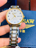 KASSAW 瑞士认证卡梭男表进口全自动机械表机芯老人手表大数字表盘男式防水夜光白色中年爸爸腕表名表 K802G本色白面【进口机械机芯】 实拍图