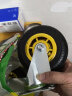 衡固米想万向轮子平板推车轮子带刹车承重脚轮橡胶轮轱辘转向轮载重轮 【中型】5寸万向轮 实拍图