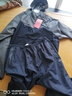SUGARAPPLE暴汗服男健身服出汗服控体服跑步运动发汗运动爆汗服降体服 灰色有网（暴汗衣+暴汗裤） 4XL （220-240斤） 实拍图