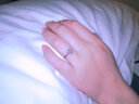 CRD克徕帝【现货闪发】钻戒铂金钻石戒指钻戒女求婚戒指群镶 1.5克拉效果 共约40分D-E色 晒单实拍图