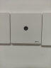 国际电工开关插座面板86型暗装白色陶瓷芯墙壁二三插五孔USB电源插座 电视插座 实拍图