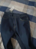 啄木鸟牛仔裤秋冬季款加绒加厚男士裤子休闲商务弹力百搭直筒宽松长裤子 009蓝+021黑【常规款】 34 实拍图