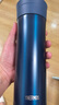 膳魔师（THERMOS）钛杯纯钛保温杯办公咖啡杯商务茶杯可定制团购水杯生日礼物TCTC 深海蓝【带茶隔】 550ml 实拍图