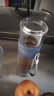 富光泡茶师玻璃杯 双层透明玻璃水杯 茶水分离杯 商务办公泡茶杯子 实拍图