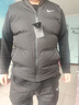 回力男士羽绒棉马甲2025新款秋冬季无袖背心休闲坎肩加厚马甲 M66黑色  支持logo定制 3XL 实拍图