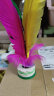 紫湖毽子大号鹅毛花毽小学生儿童毽子比赛专用彩色羽毛牛筋底 3个装 晒单实拍图