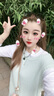 韩姬儿满着色强扩瞳】超大直径14.5mm美瞳半年抛2片狗狗眼隐形眼镜正品 故障小熊-14.5-EZJ04棕【赠护理液+镜盒】 0度 实拍图