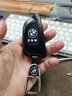 固德 2023款宝马5系钥匙套525li530刀锋X1X2X3X4X5X6扣3系包7系6gt壳 炫酷黑+钥匙扣 实拍图