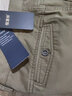 恒源祥高端男士休闲裤中老年长裤子宽松纯棉免烫春夏新款直筒高腰爸爸装 卡其色春秋款 厚款 34 码二尺七腰围【建议140-150斤 实拍图