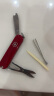 维氏瑞士军刀典范7项功能水果刀多功能刀折叠刀时尚红0.6223.G 实拍图
