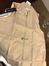 皮尔卡丹（pierre cardin）24年新款休闲风衣马甲女新款春秋季抽绳系带百搭气质风衣宽松背心 卡其色 3XL 155-170斤 实拍图
