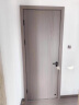 柚恒 实木门极简碳晶橡木室内门木门轻奢套装门卧室门环保定制房间门 测量 实拍图