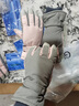 靓魅姿滑雪手套女冬天韩版防泼水防寒保暖加绒加厚手套棉骑行玩雪手套 灰色 均码 实拍图
