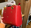 欧时纳（JUST STAR）包包女款2025新款轻奢侈红色新娘结婚包手提包斜挎包生日礼物女包 实拍图