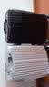 世界地理【德国】行李箱大容量女拉杆箱万向轮旅行箱男学生铝框箱20登机箱 奢华银（经典铝框亮面款） 22英寸 -托运箱 实拍图