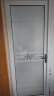 卫生间门双层钢化玻璃门厨房平开门简约浴室门厕所门钛镁铝合金门 现货-0.8型材 单包边（标配 透明玻璃/磨砂玻璃） 晒单实拍图