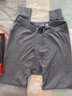 莫代尔2条秋裤男士保暖裤棉裤100%棉线裤打底裤薄款全棉冬季中老年衬裤 黑色+深灰【100%纯棉 10A抗菌】 3XL (185) 推荐170-190斤 实拍图