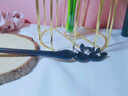 福调儿原创设计925银蝴蝶发簪女古风汉服小众手工及笄礼簪子情人节礼物 1个 实拍图