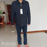 恒源祥2024新款夹克男款加绒潮牌男女同款秋冬户外连帽登山服外套 白色 M 实拍图