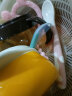 babycare新生婴儿勺子 初生儿宝宝硅胶软勺 儿童学吃饭喂水辅食勺 2105浅嗬绿+珀尔里粉 实拍图