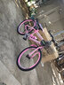 云追雁儿童自行车男女孩6-10-15岁青少年学生中大童单车中小学生山地车 【车筐款】可爱粉丨单速 24寸（适合150cm-170cm） 实拍图
