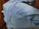 童心觅（TONGXINMI）男童打底衫春装新款长袖T恤4-12岁儿童圆领卫衣韩版纯色男孩衣服 8706蓝色 160(建议身高155左右) 晒单实拍图