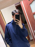 棉致冲锋衣户外秋冬季三合一夹克登山服男女防风防水外套男 蓝色-男女同款（春秋款） XL （120-130斤） 实拍图