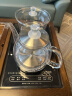 FUNORK 37X23全自动底部上水电热烧水壶家用抽水泡茶专用保温茶台一体机茶桌茶几嵌入式茶具套装 黑色 - 清洁款（嵌入37x23cm） 1L 晒单实拍图