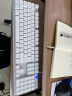 AOC 真机械手感键盘鼠标套装静音有线游戏背光发光台式电脑外设笔记本办公lol吃鸡网吧电竞薄膜键鼠 KB121白色(彩光版) 实拍图
