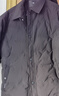 海澜之家（HLA）羽绒服男款轻商务经典系列衬衫领外套男冬季 黑色25 2XL 185/100A 推荐180~195斤 实拍图