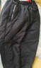 猫人（MiiOW）棉裤男士冬季休闲大码羽加绒加厚羊羔绒户外工装运动保暖裤子男裤 实拍图