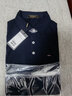 雅戈尔（YOUNGOR）短袖POLO衫男扁机领长绒棉冰凉丝清凉透气POLO衫新品 VSPC533033PCA墨绿色 S 实拍图