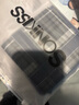 皇商全棉手 纯棉手绢男士大提花绅士手绢 男士全棉手帕口袋巾手绢大 3条简装8号色 100%棉 43x43cm 实拍图