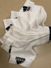 阿迪达斯（adidas）男袜女袜 2025新款中筒白袜子健身训练休闲袜透气低帮短袜中袜 黑白灰/透气/三双装 【M】建议鞋码:39-42/24-26cm 实拍图