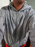 玺物防晒夹克衣服外套情侣男外套冰丝透气速干夏季户外钓鱼服大码 灰色【单件】 M -建议80-100斤左右 实拍图