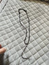梦逸手工编织红黑项链挂坠绳子玉坠平安扣吊坠挂绳男女翡翠手编挂件绳 咖色2mm可调节 实拍图
