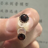 千叶珠宝dada彩宝系列坚定18K金石榴石耳钉耳饰宝石送女友情人节礼物 18K金石榴石耳钉/对 实拍图