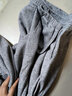 凯普蒂休闲裤女秋冬季韩版束脚女裤子新款百搭潮流学生卫裤显瘦运动裤女 浅灰 L （105-130斤） 实拍图